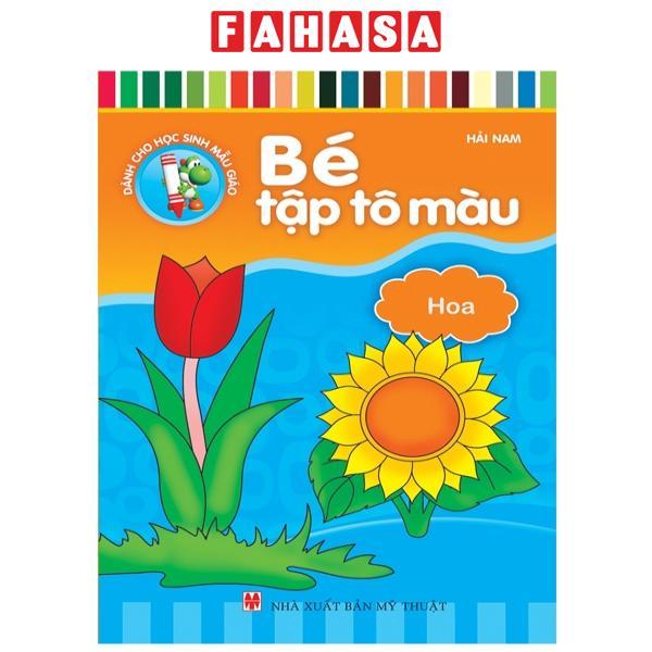 Bé Tập Tô Màu - Hoa