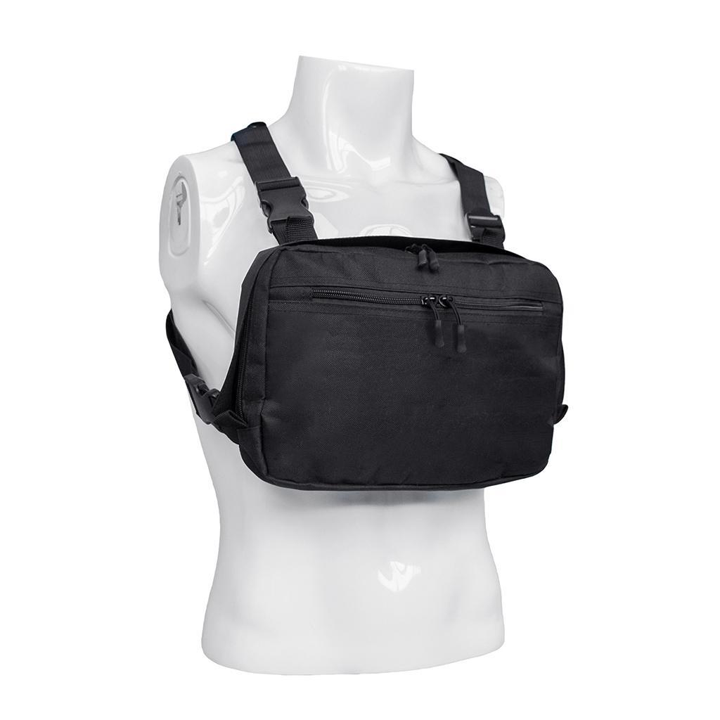 Multi-Functional Unisex Oxford Cloth Chest Rig Bag Vest Waist Bag Panny Pack