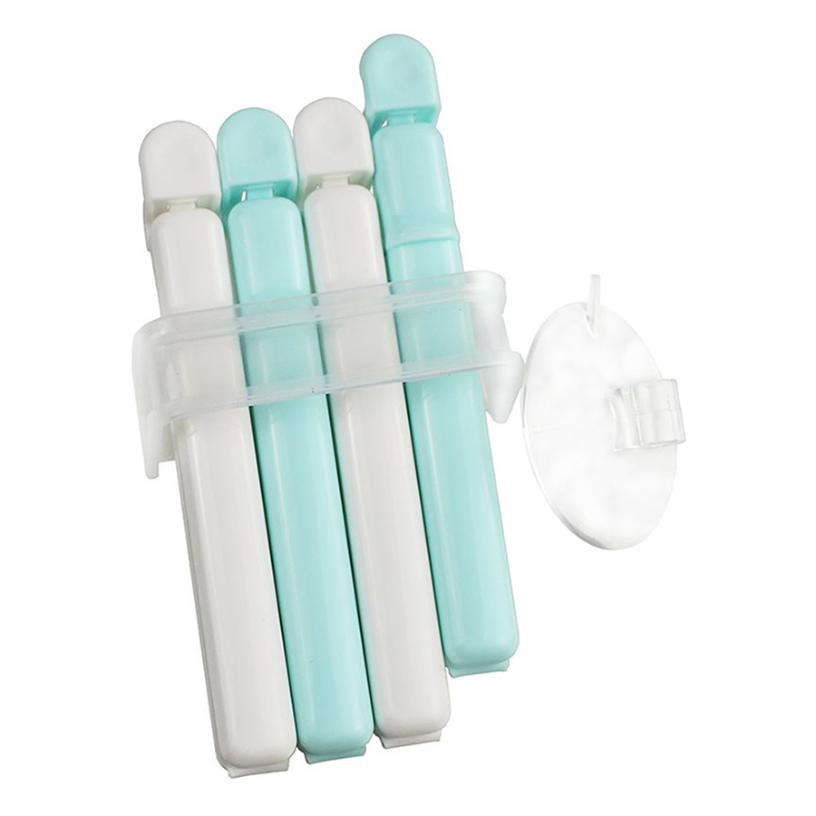 Set 4 Kẹp Miệng Túi Cỡ S - Nội Địa Nhật Bản