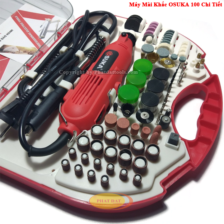 Bộ máy mài khắc đa năng ACZ 100 chi tiết