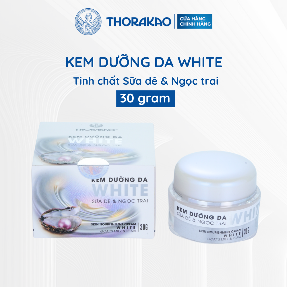 Kem Dưỡng Trắng Da Sữa Dê Ngọc Trai 30G