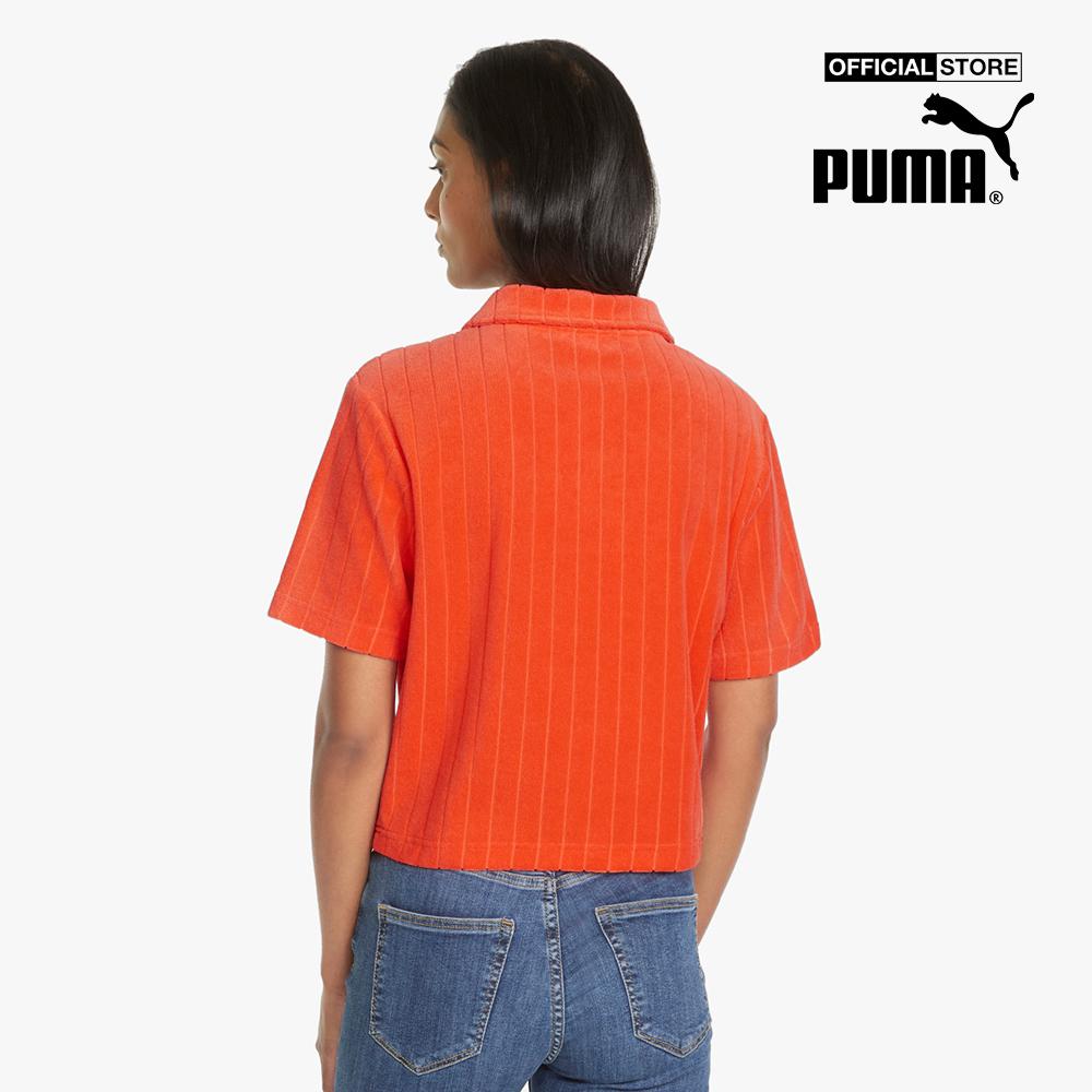 PUMA - Áo thun polo nữ Downtown Towelling 533589