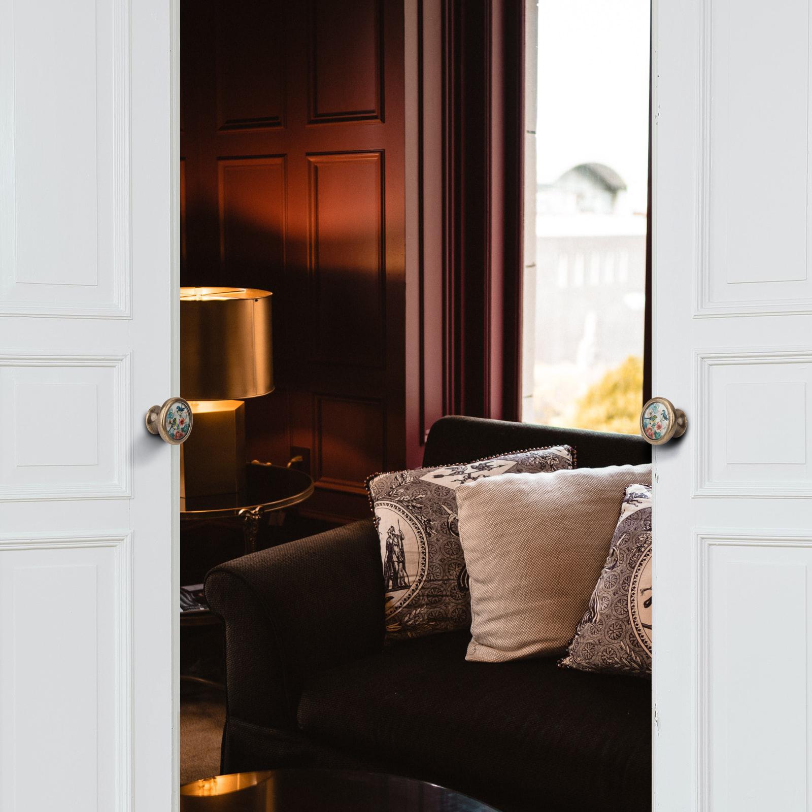 9xAssorted Vintage Brass Wardrobe Cabinet Door Cupboard Drawer Handle Knob others+Bronze