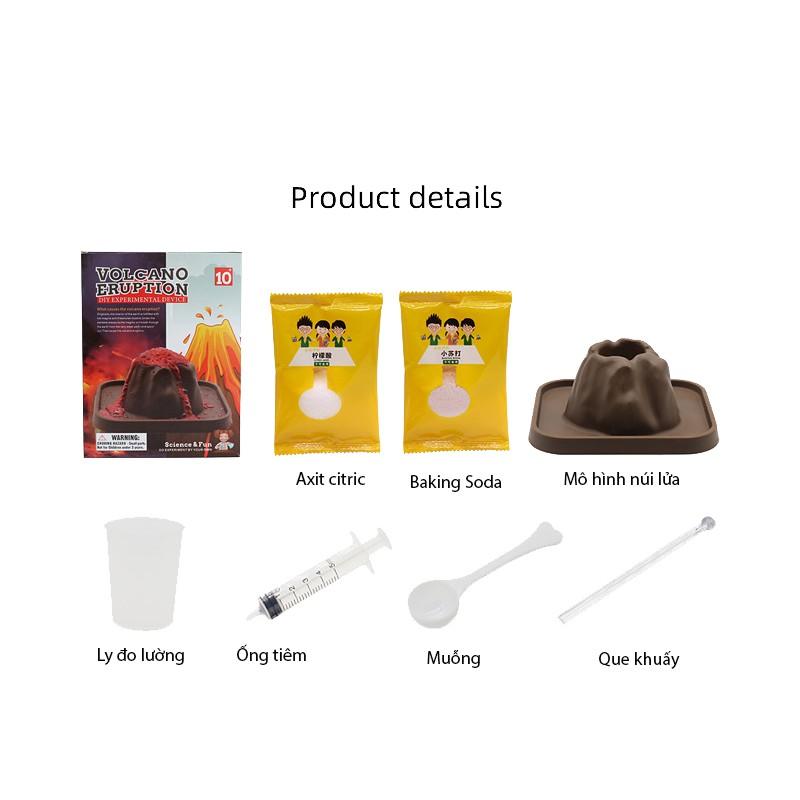 Đồ chơi khoa học Stem Toys - Volcanic Eruption - Núi lửa phun trào