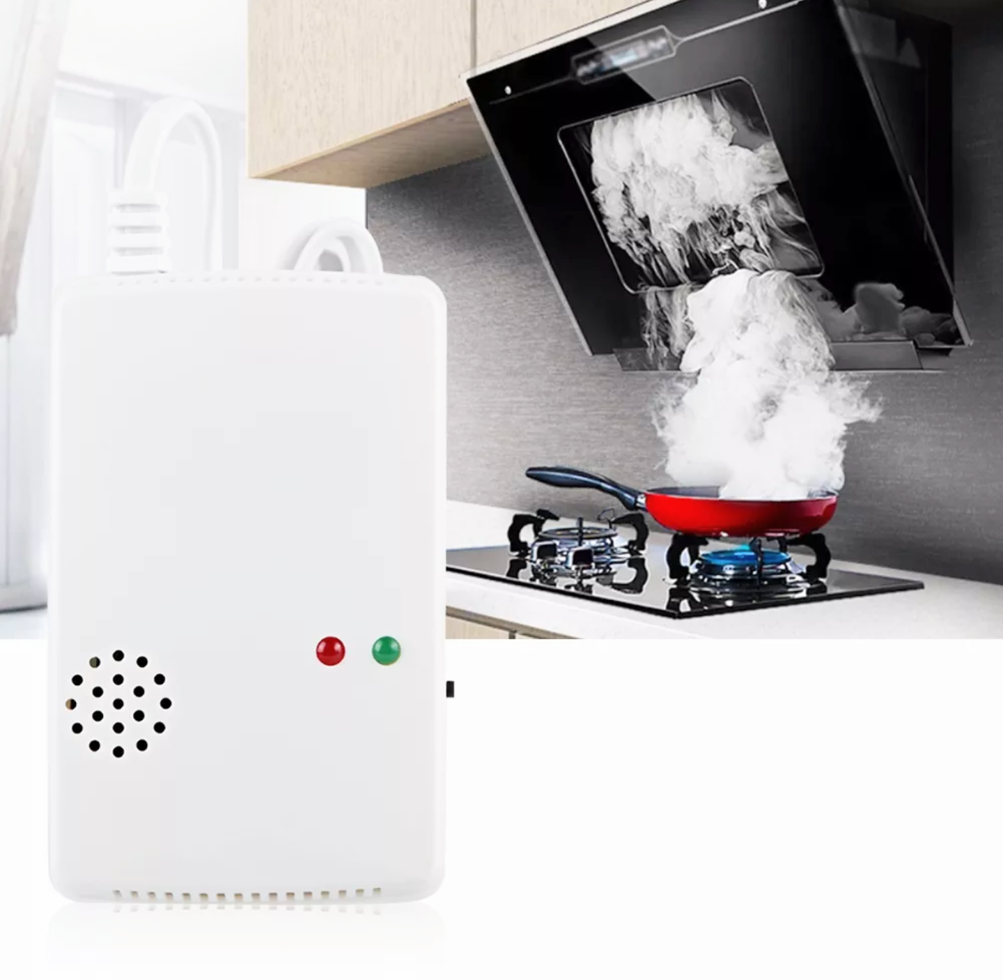 MÁY BÁO ĐỘNG BỊ RÒ RỈ KHÍ GAS CẢNH BÁO CHÁY NỔ AN TOÀN THÔNG MINH HÀNG CHUẨN