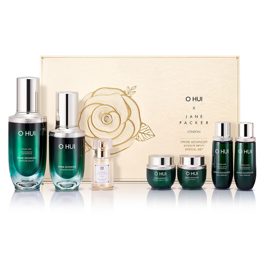 Bộ Chống Lão Hóa 7 Món OHUI Prime Advancer Ampoule Serum Set 132ml