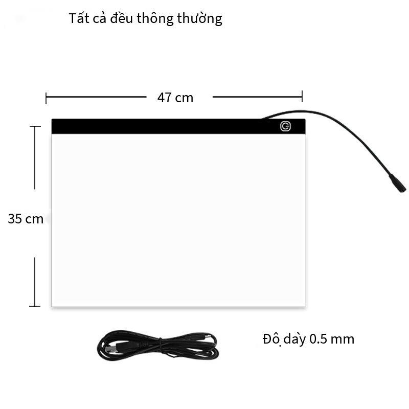 Khuyến mại A3 sao chép bảng LED sao chép trong suốt viết phát sáng ban hoạt hình sao chép vẽ phác thảo truyện tranh thư pháp hiện vật văn phòng phẩm