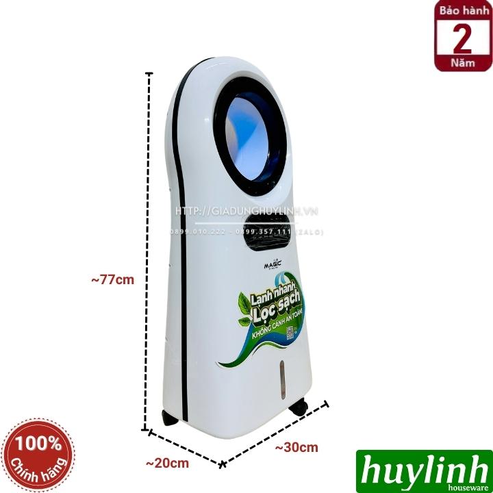 Quạt làm mát không cánh Magic ECO AC-301 - Có Remote - Hàng chính hãng