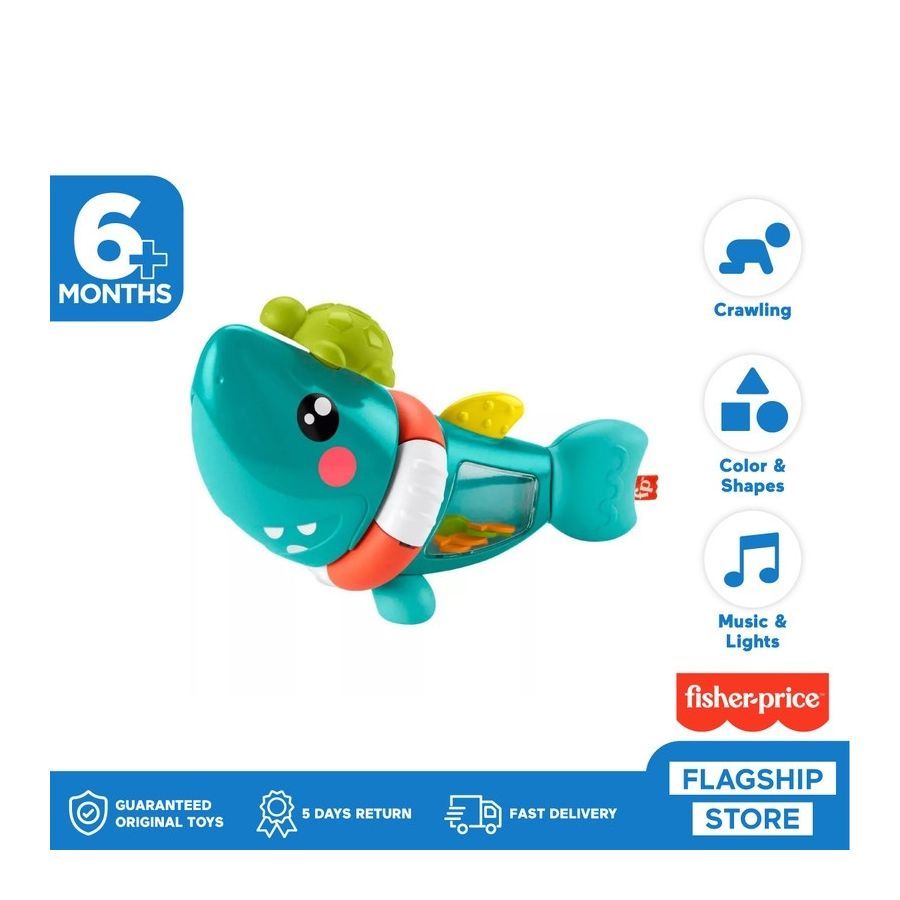 Đồ chơi cá mập đáng yêu âm thanh vui nhộn FISHER PRICE