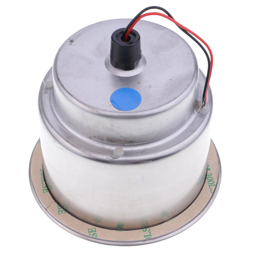 Stainless Steel Blue LED Light Cup Drink Holder for Marine Boat Car Truck RV