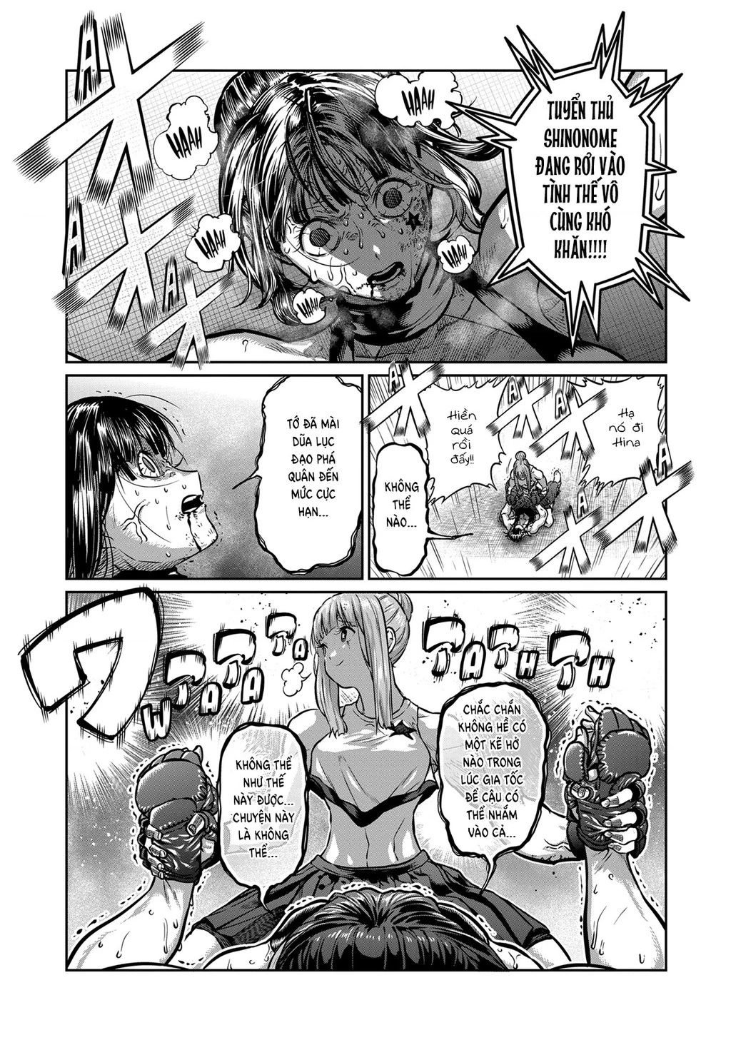 isshou senkin - sàn đấu điên rồ chapter 44 15