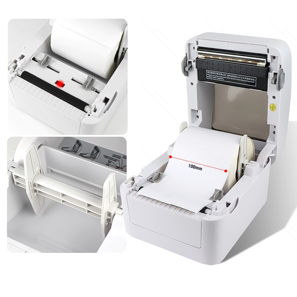 Máy in mã vạch Xprinter XP-420B - Hàng Nhập Khẩu