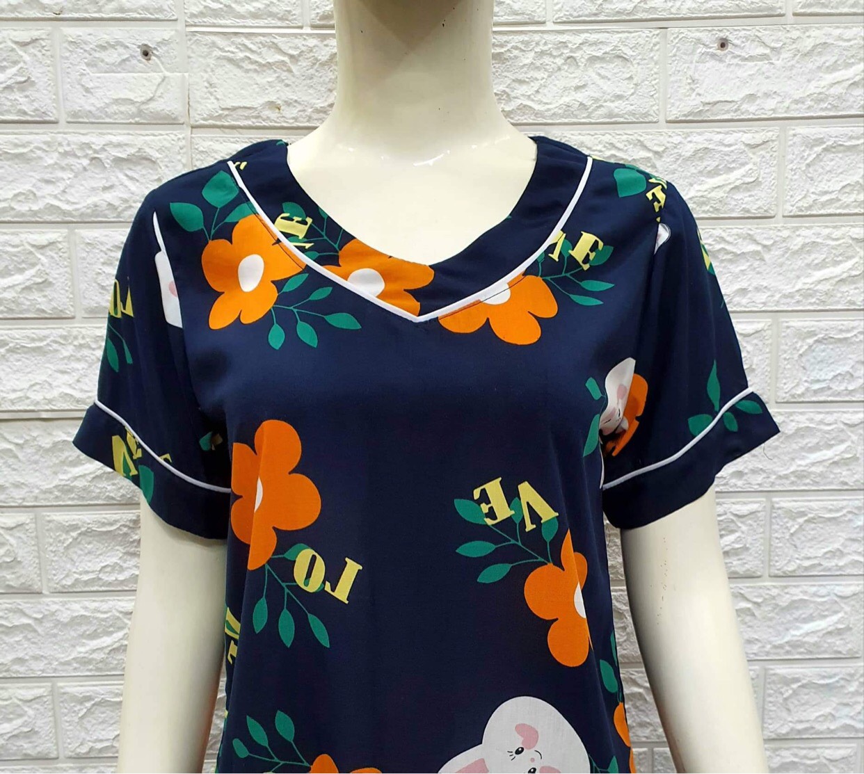 [40kg - 80kg] Đồ Bộ Măc Nhà, Đồ Bộ Nữ Tole (Lanh) 2 Da Tay Quần Lỡ (Dài 85cm) Tay Ngắn Bigsize, Màu Số 1