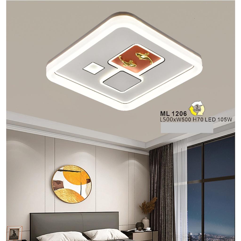 Đèn Mâm Ốp Trần Trang Trí Hiện Đại Sang Trọng 1206