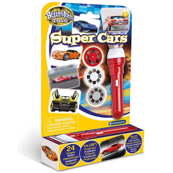 Đèn Pin Flashlight Chủ Đề Siêu Xe Super Cars - Brainstorm E2047