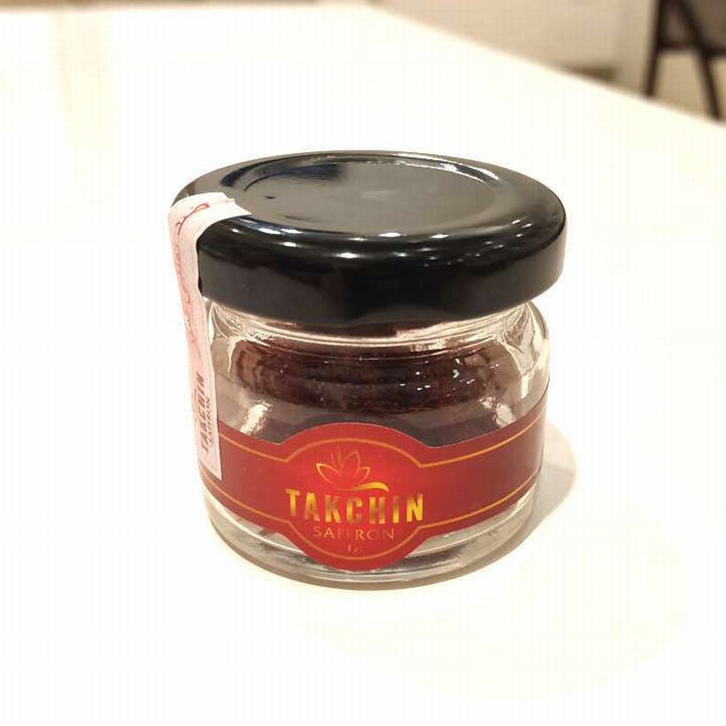 Nhụy hoa nghệ tây Takchin Saffron - hũ thủy tinh đỏ 1g