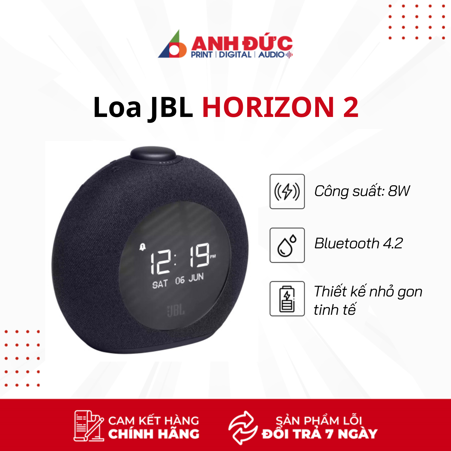 Loa Bluetooth JBL HORIZON 2 - Hàng chính hãng