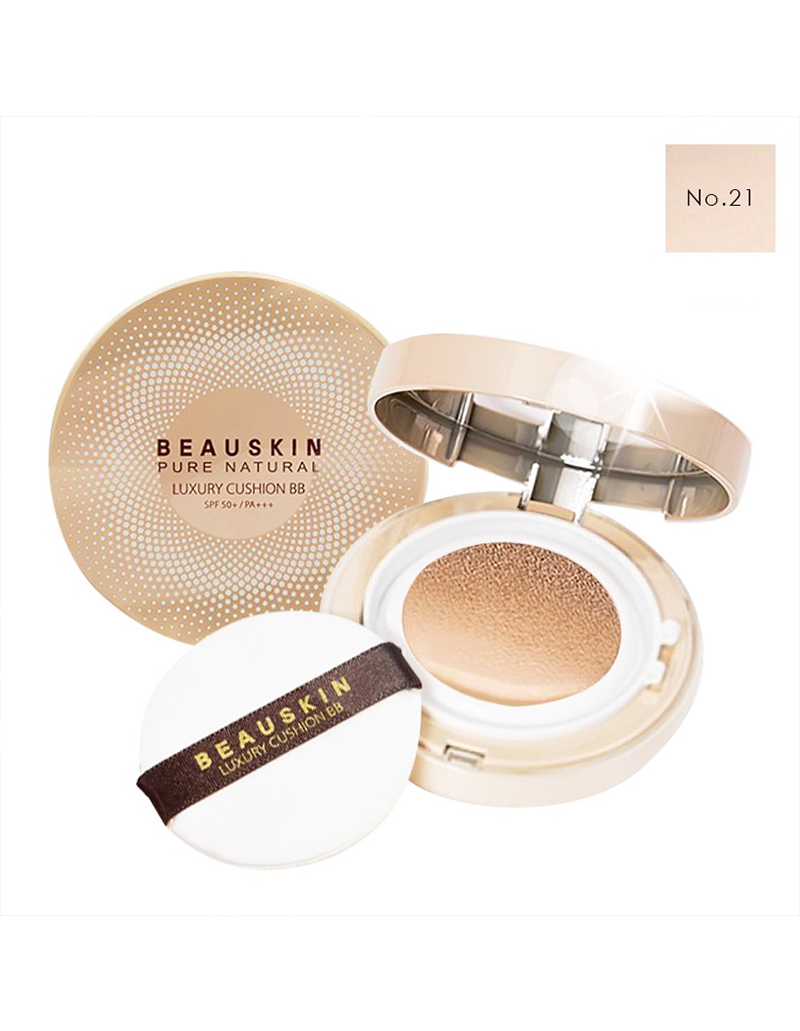 Phấn nước kiềm dầu, dưỡng da Beauskin Luxury Cushion BB SPF/ PA+++ - Hàn Quốc Chính Hãng