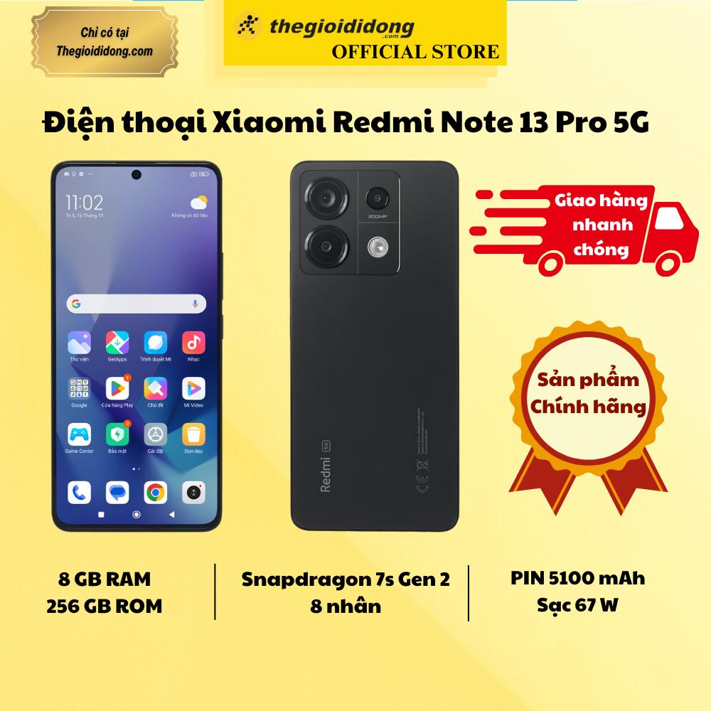 Điện thoại Xiaomi Redmi Note 13 Pro 5G - Hàng Chính Hãng