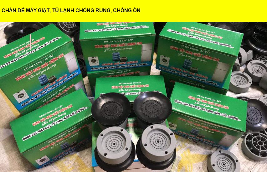 Chân đế để máy giặt, tủ lạnh chống rung, chống ồn