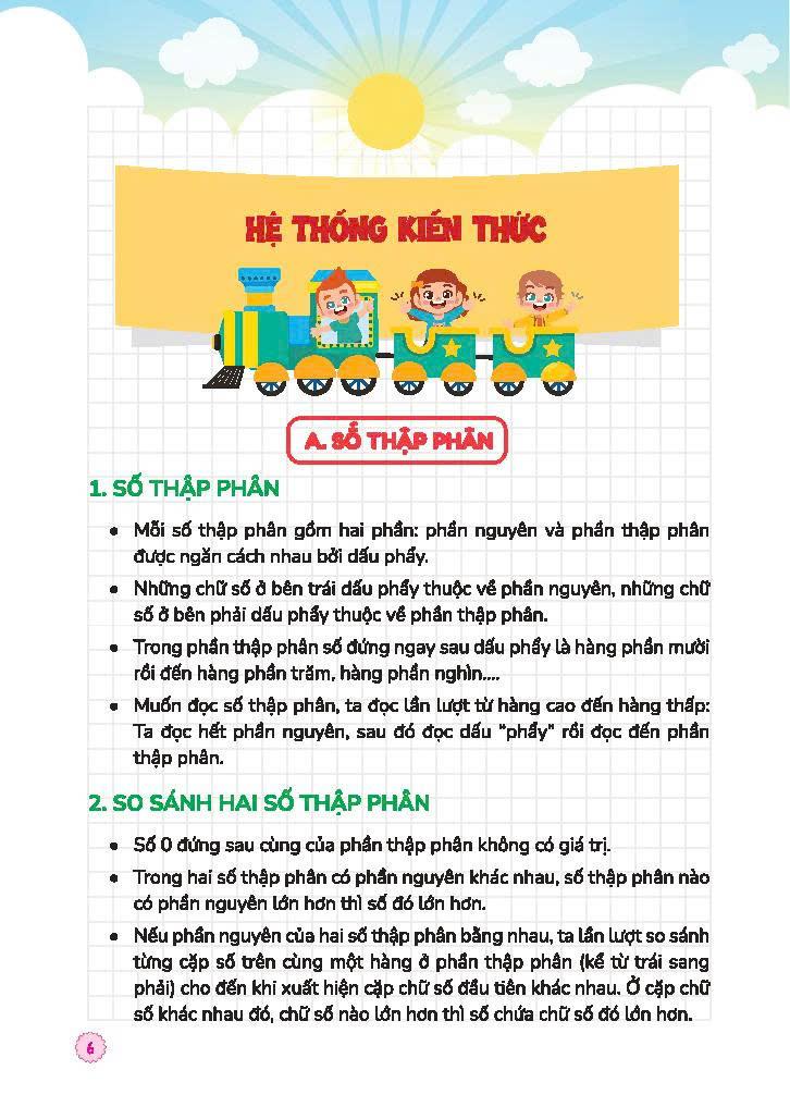 Sách - 90 Ngày Ôn Hè Toán 5 (Dành Cho Học Sinh Lớp 5 Lên Lớp 6)