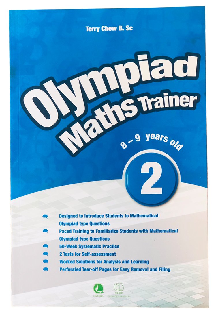 Sách : Olympiad Maths Trainer 2 - Toán Lớp 2 ( 7 - 8 tuổi ) Á Châu books