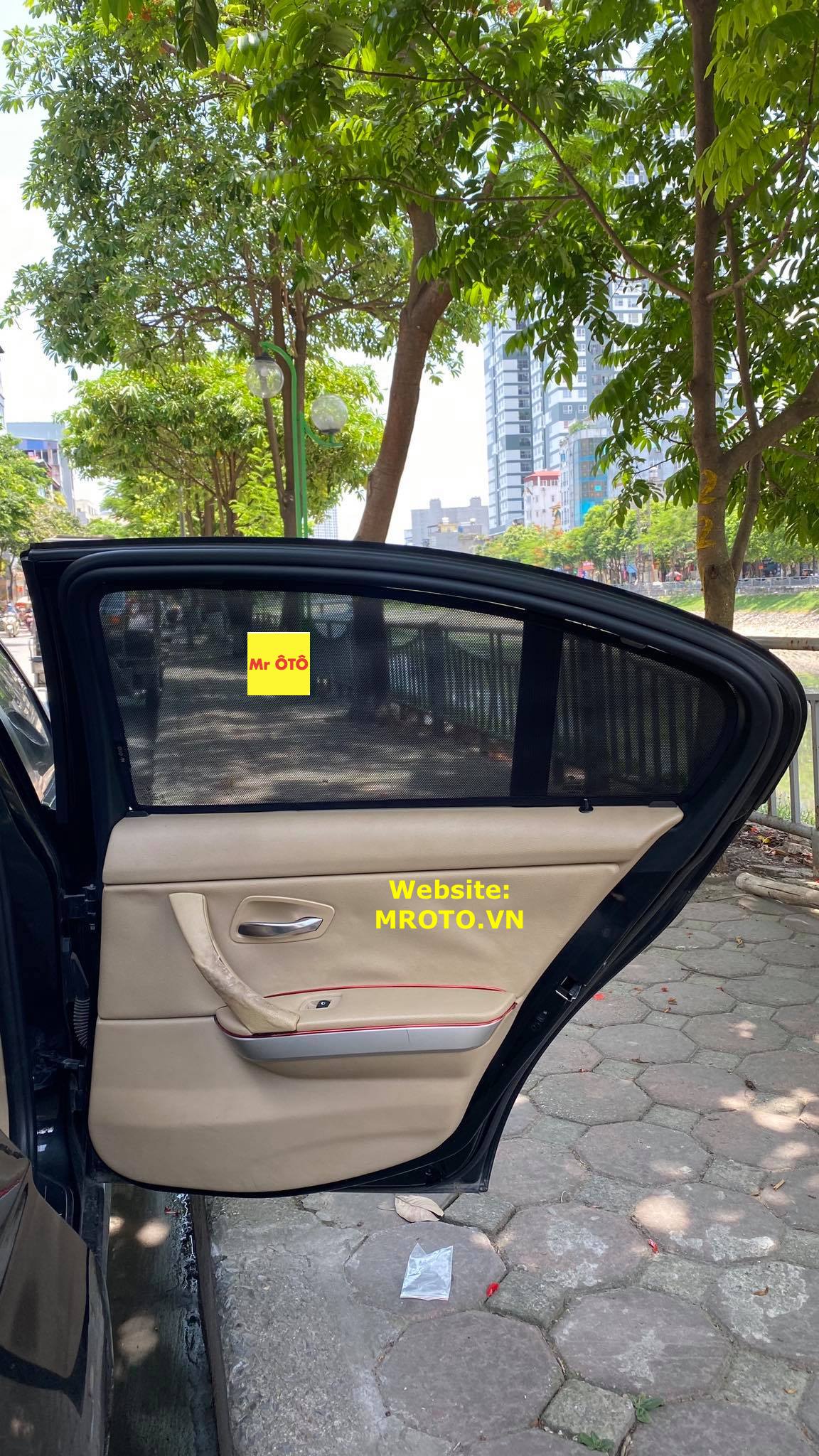 Rèm Che Nắng Xe BMW 320i E90 Hàng Loại 1. Cam Kết Chuẩn Khít Theo Xe