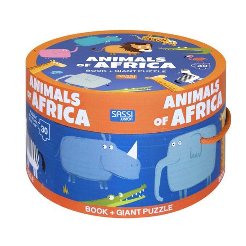 Round Boxes - Animals Of Africa