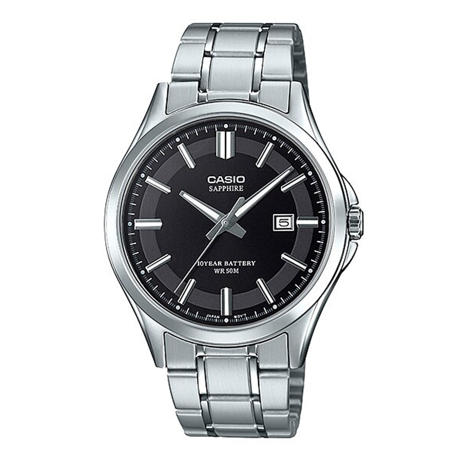Đồng hồ nam dây kim loại Casio Standard chính hãng MTS-100D-1AVDF