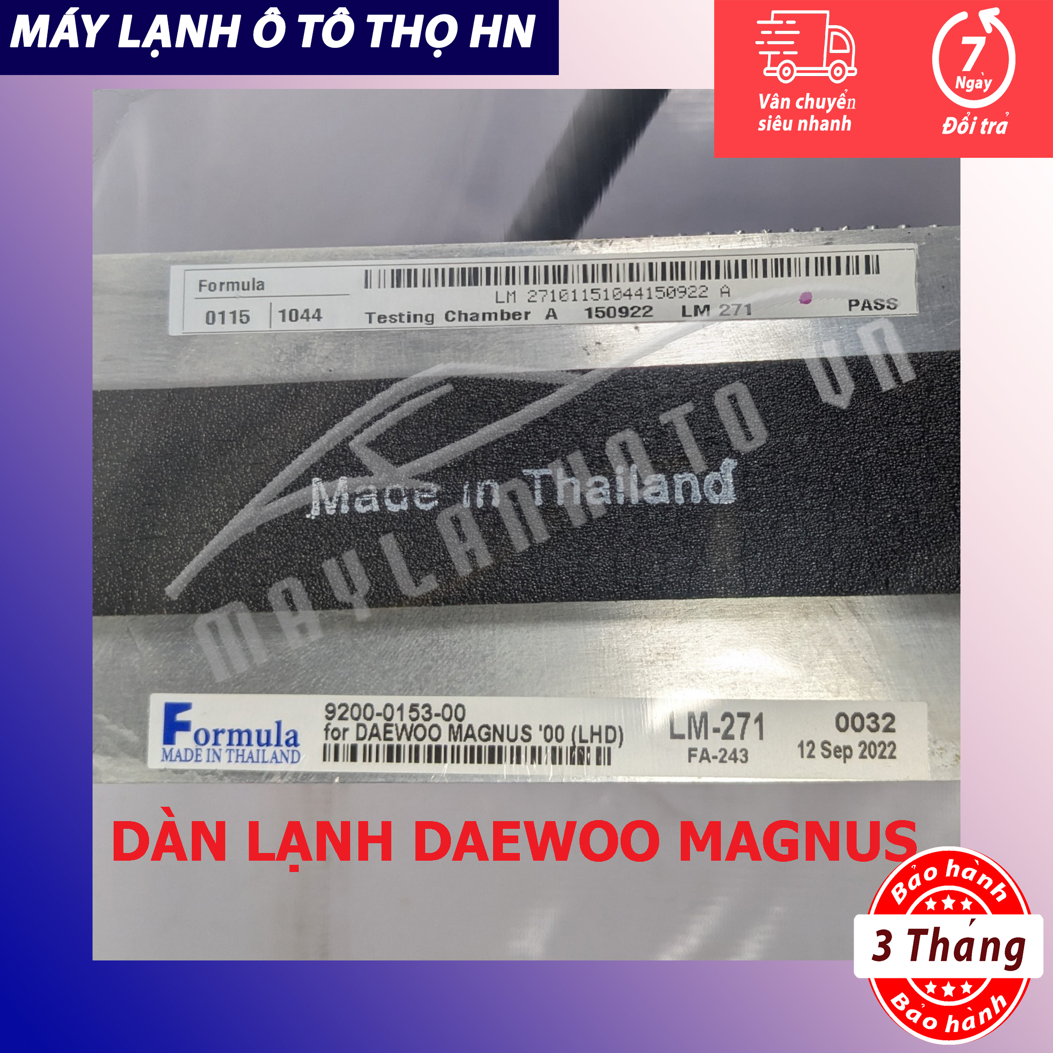 Dàn lạnh Daewoo Magnus Hàng xịn Thái Lan