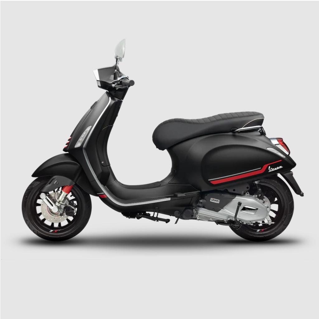 Xe Tay Ga Vespa Sprint S 150 Màu Đen Sần Black Opaco