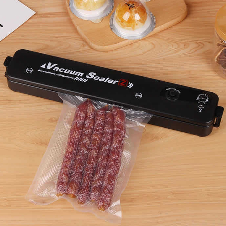 Máy hút chân không hàn miệng túi bảo quản thực phẩm đa năng tặng kèm túi