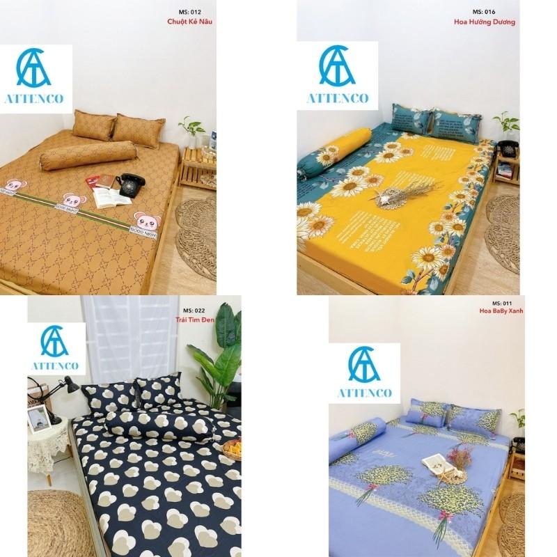 GA TRẢI GIƯỜNG COTTON RỘNG 1M6,1m8 DÀI 2M CÓ CHỌN MẪU THEO NGAY TRÊN ẢNH DRAP BO CHUN