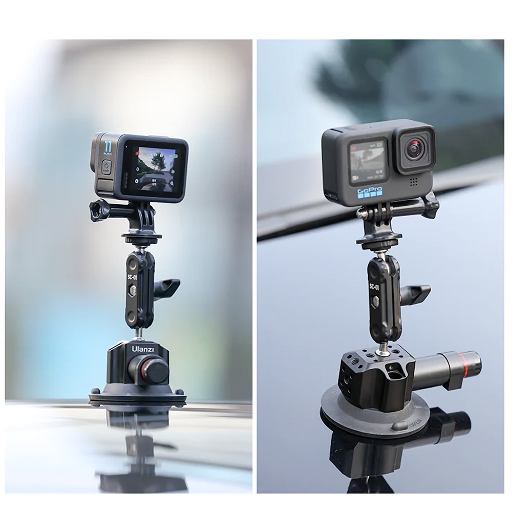 GIÁ ĐỠ HÚT CHÂN KHÔNG ULANZI SC-01 MÁY ẢNH / ĐIỆN THOẠI / GOPRO - HÀNG NHẬP KHẨU