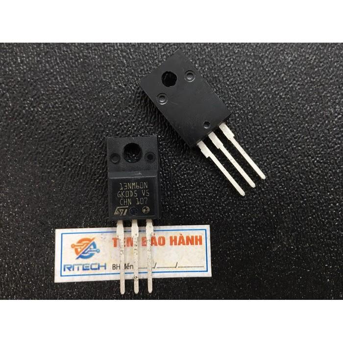 Combo 4 chiếc 13NM60N, STL13NM60N Mosfet kênh N 11A 600V