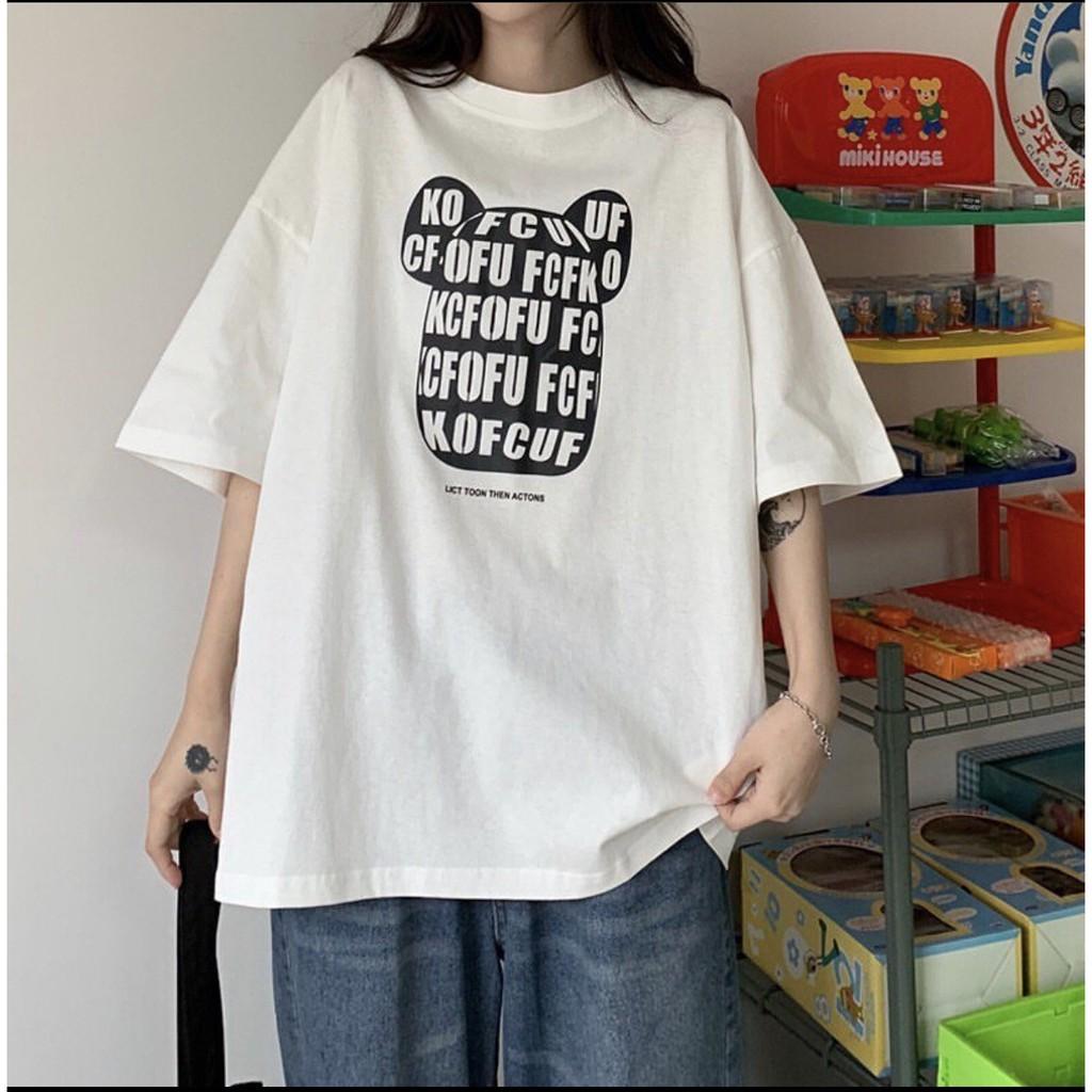 ÁO THUN TAY NGẮN KOFCUF UNISEX ĐỦ SIZE M L XL HÌNH THẬT TỰ CHỤP