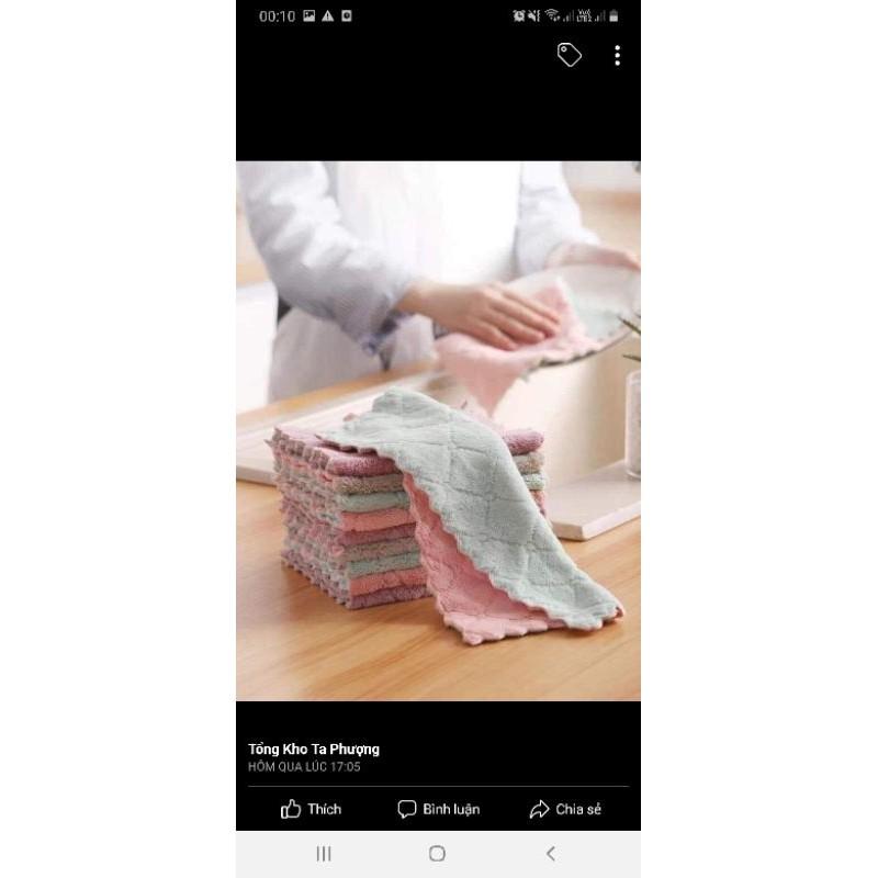 Khăn lau bếp,lau chén bát đa năng siêu sạch