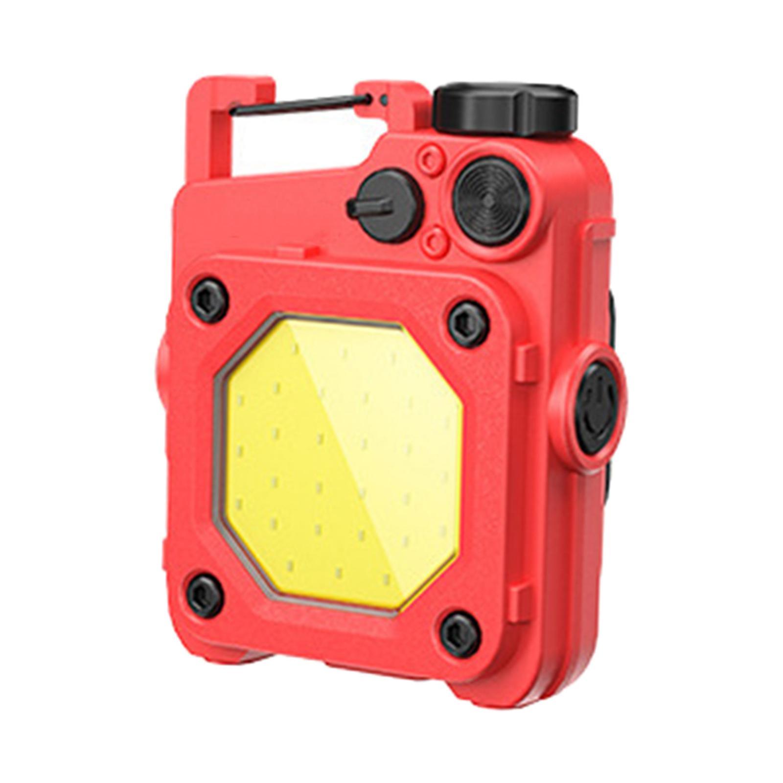 Mini LED Flashlight Bright Multifunction Backpacking COB Work Light Keychain