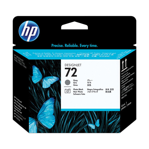 Đầu in HP 72 Gray and Photo Black DesignJet Printhead dùng cho máy T795/T1300PS/T610/T1200/-Hàng chính hãng