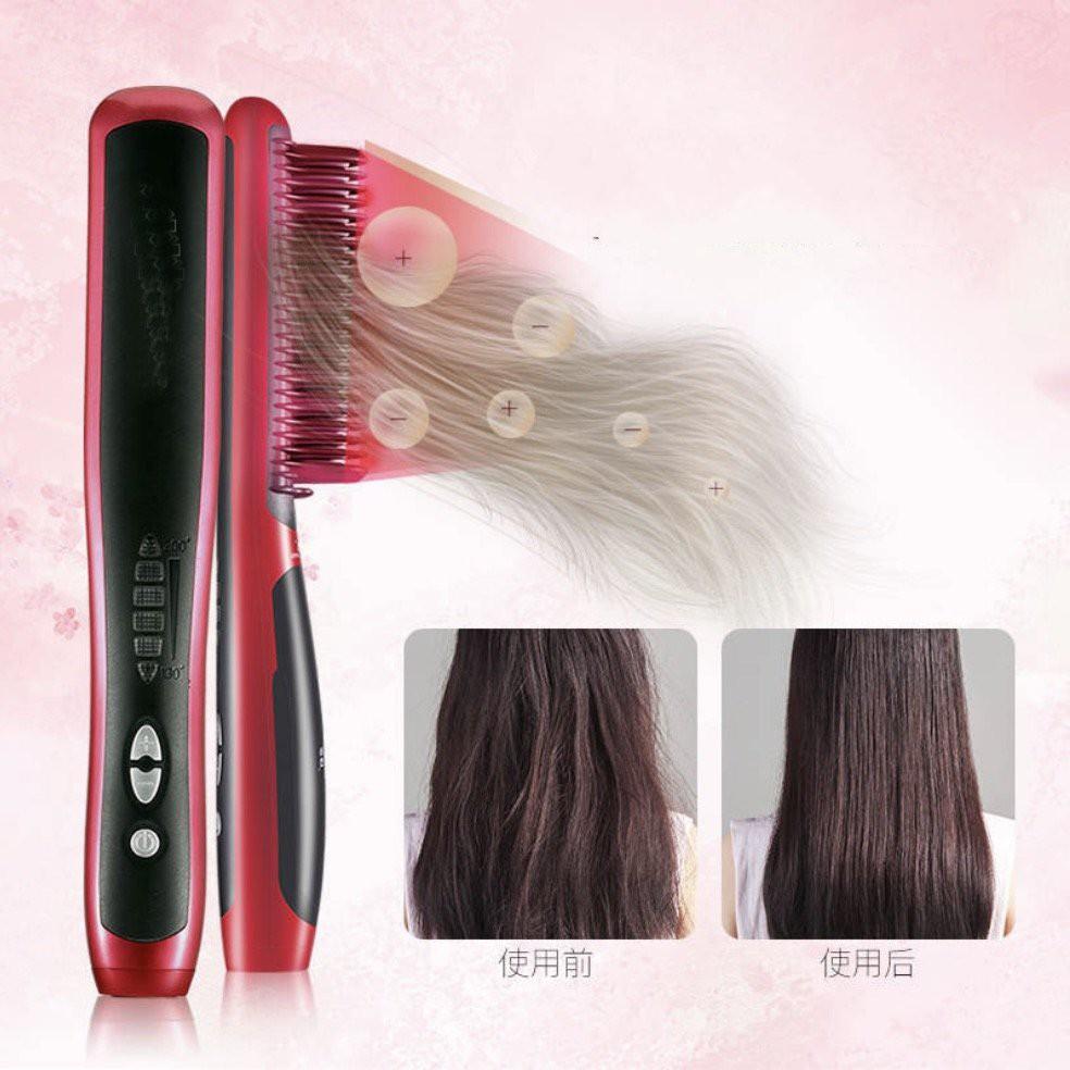 Máy Uốn Tóc  Anion Nano 6 chế độ nhiệt