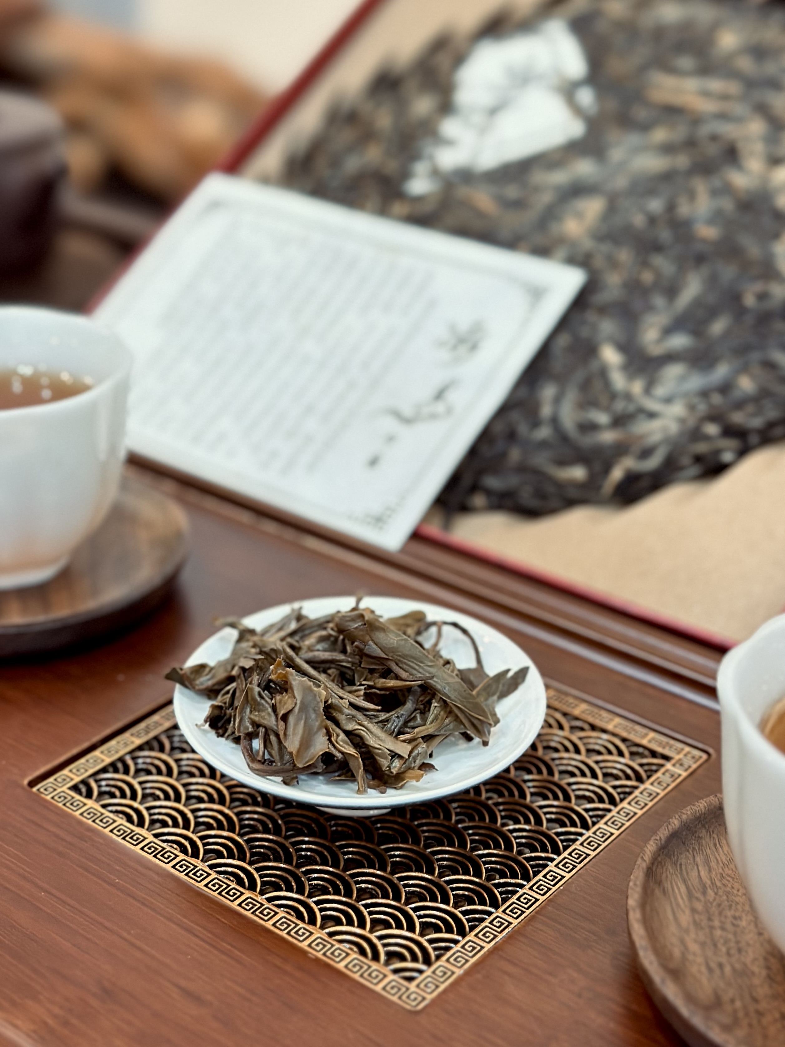 BÁNH TRÀ PHỔ NHĨ SỐNG "BĂNG ĐẢO ẤN TƯỢNG" - 357G - TRÀ NGON ĐẶC BIỆT - VIỆT LONG TRÀ