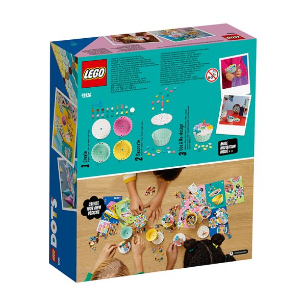 BỘ LẮP RÁP LEGO DOTS 41926 BỮA TIỆC SINH NHẬT SÁNG TẠO