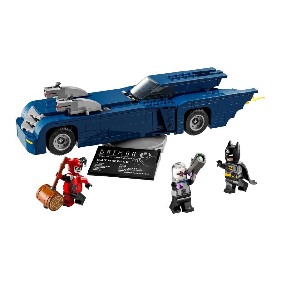 LEGO SUPERHEROES 76274 Đồ Chơi Lắp Ráp Siêu Xe Người Dơi Đối Đầu Harley Quinn (435 chi tiết)