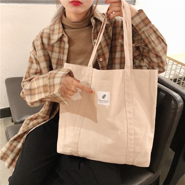 MODISTORE MD101- Túi tote basic vải mềm mẫu 2020