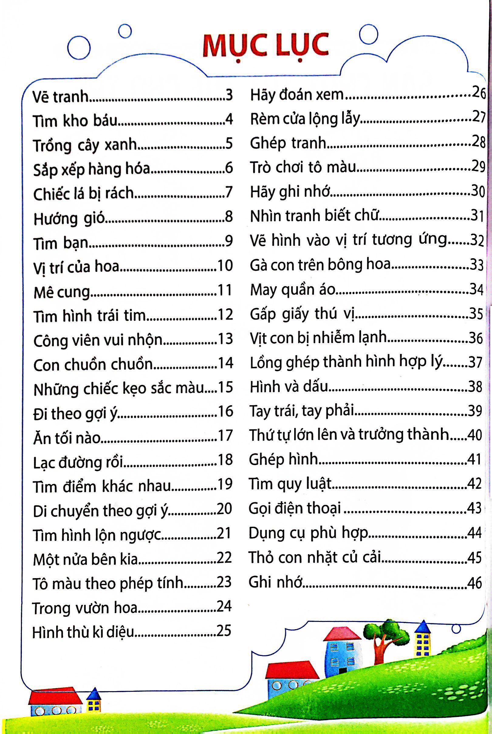 Sân Chơi Trí Tuệ Cho Trẻ - Rèn Luyện Tư Duy Não Trái + Phát Triển Sáng Tạo Não Phải - Dành Cho Bé 5-6 Tuổi - Tập 1
