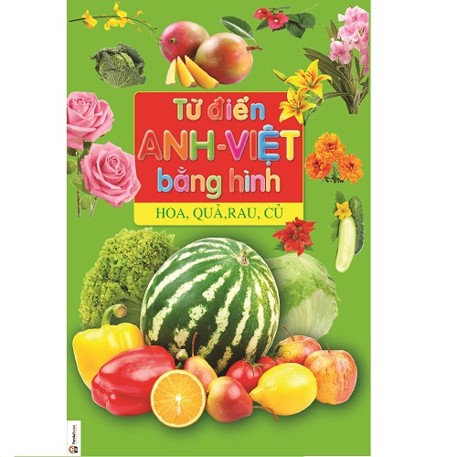 Bộ Ghép hình phát triển trí tuệ - Chữ số và Từ điển Anh - Việt bằng hình Hoa quả