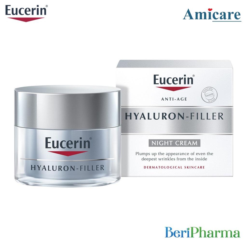 Eucerin Kem Ngăn Ngừa Lão Hóa Ban Đêm Hyaluron Filler 50ml