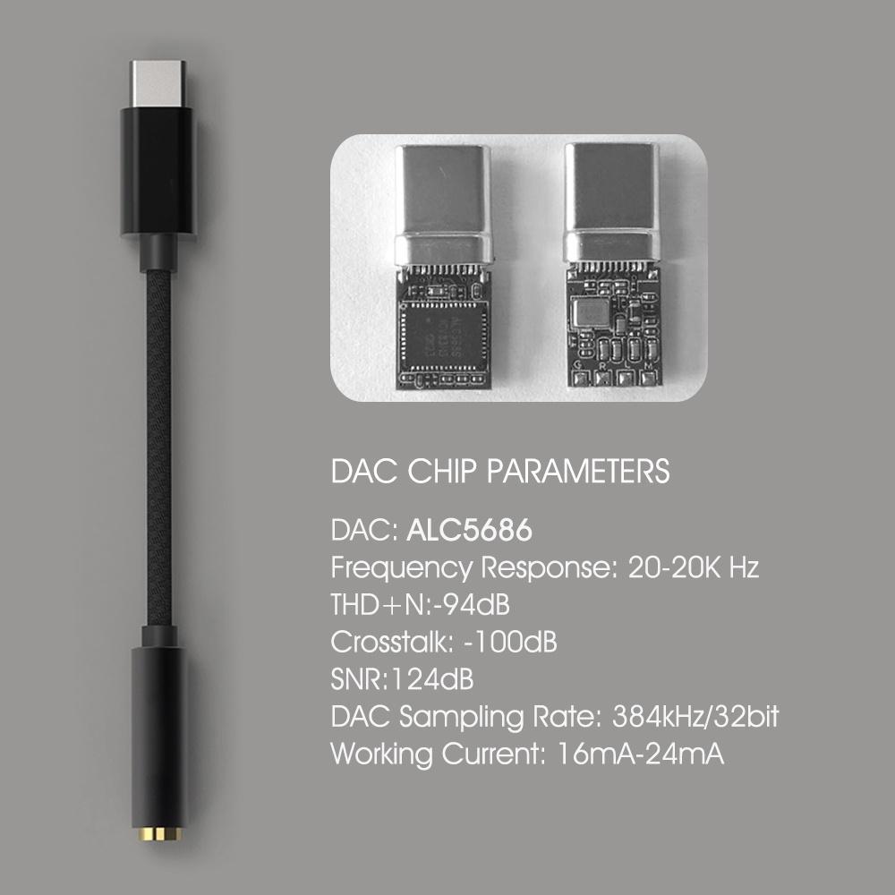 Cáp Chuyển Đổi Âm Thanh Type-C Sang 3.5mm Mạ Vàng / Bạc Cho Máy Tính Bảng Android