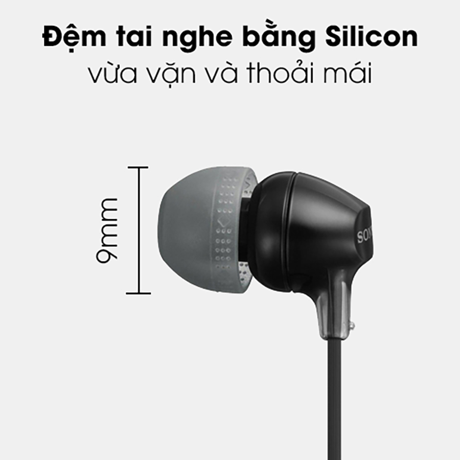 Tai Nghe Nhét Tai Sony MDR-EX15AP - Hàng Chính Hãng