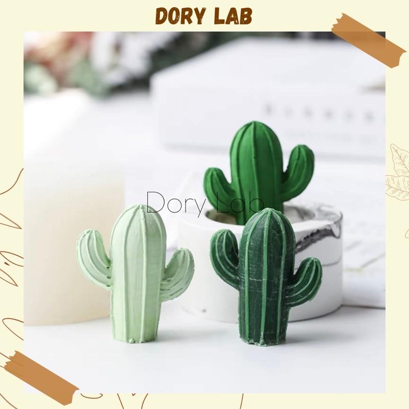 Nến Thơm Cây Xương Rồng Nhiều Màu Sắc Handmade, Phụ Kiện Decor Chụp Ảnh, Quà Tặng - Dory Lab